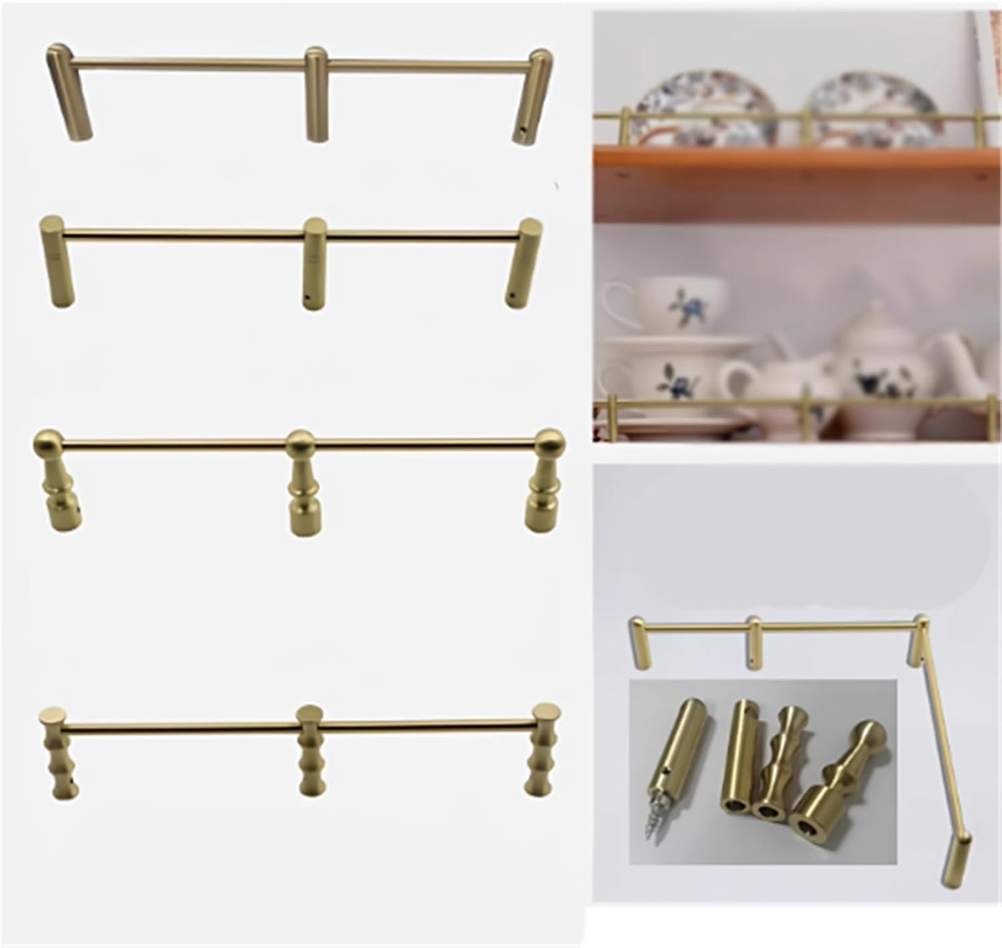 Versatile Aluminum Barrier for Kitchen & Bathroom 🛁✨
